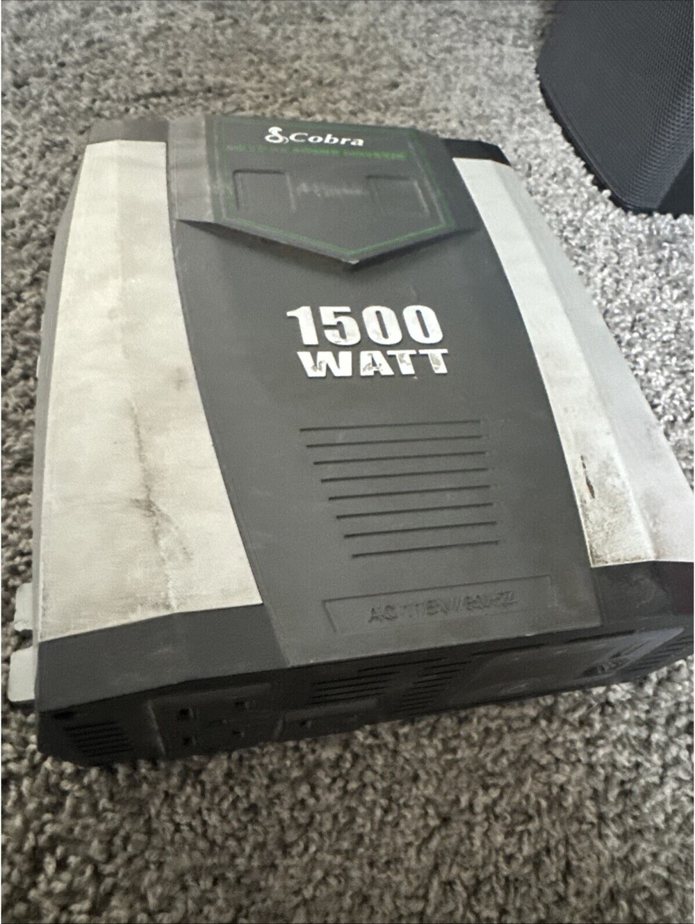 Cobra CPI1590 Professional 1500W Power Inverter 1500 Watts Untested